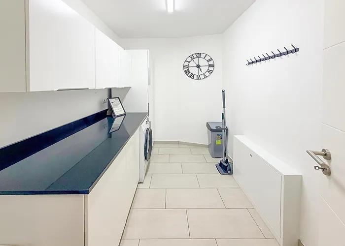 Immostay #3 - Penthouse Mit Zwei Balkonen & Seeblick, Parking & Wifi * Bremen