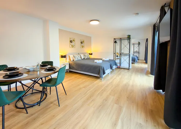 Apartment Immostay #3 - Penthouse Mit Zwei Balkonen & Seeblick, Parking & Wifi Bremen