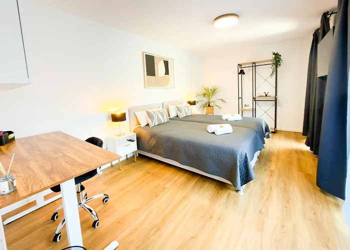 Apartment Immostay #3 - Penthouse Mit Zwei Balkonen & Seeblick, Parking & Wifi