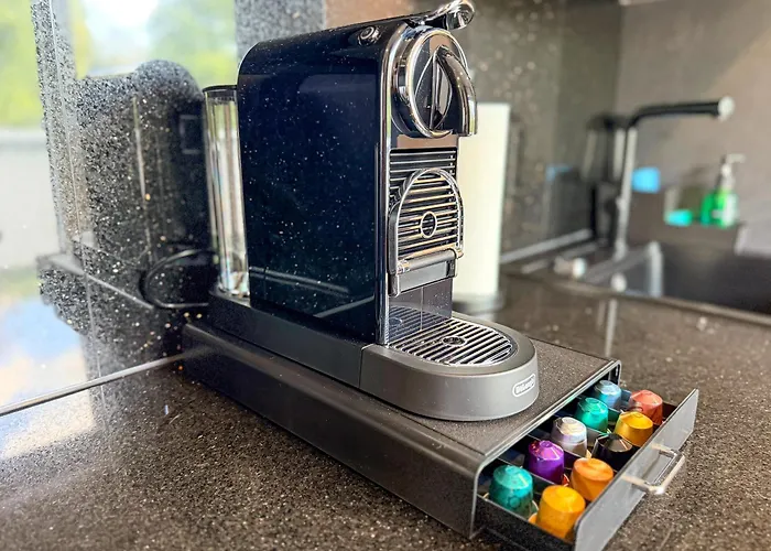 Immostay #3 - Penthouse Mit Zwei Balkonen & Seeblick, Parking & Wifi 아파트