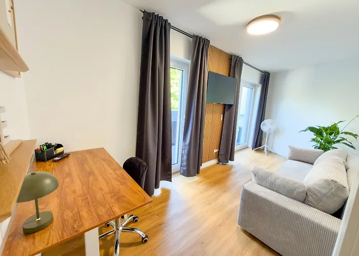 公寓 Immostay #3 - Penthouse Mit Zwei Balkonen & Seeblick, Parking & Wifi